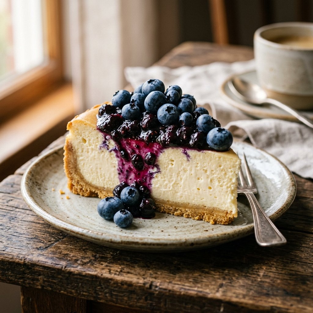 Blueberry New York Cheesecake Pastry