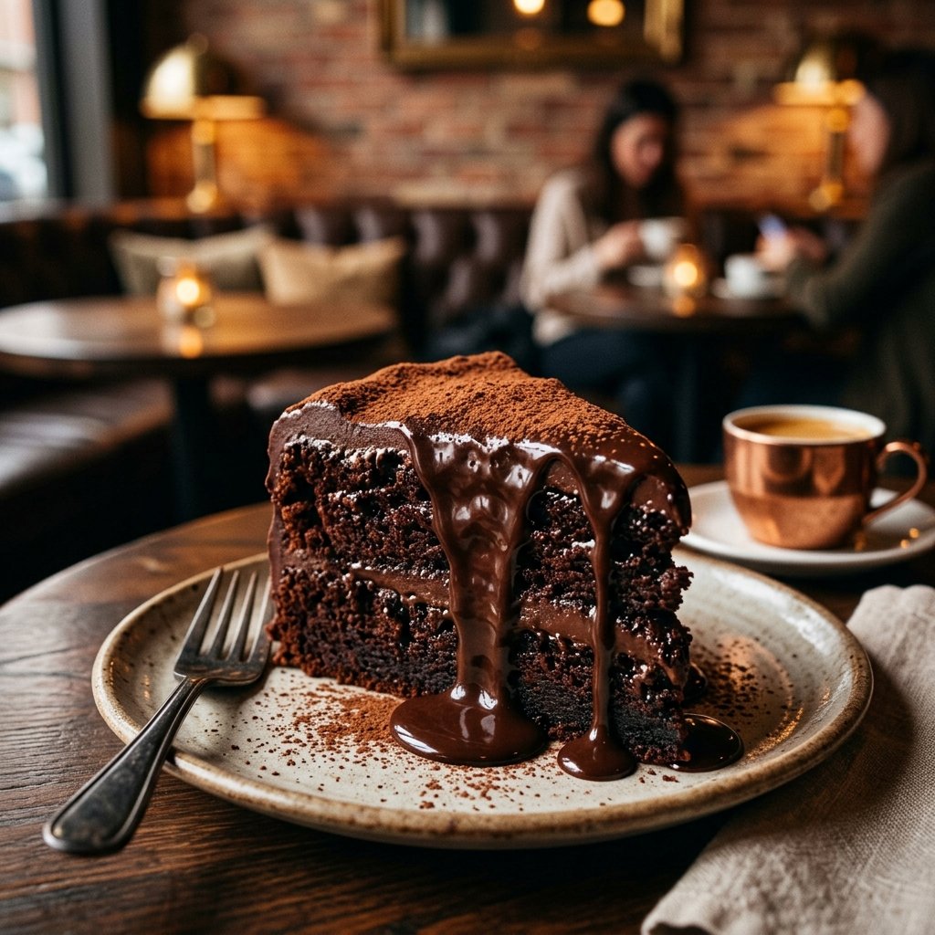 Devils Dark Fudge Pastry