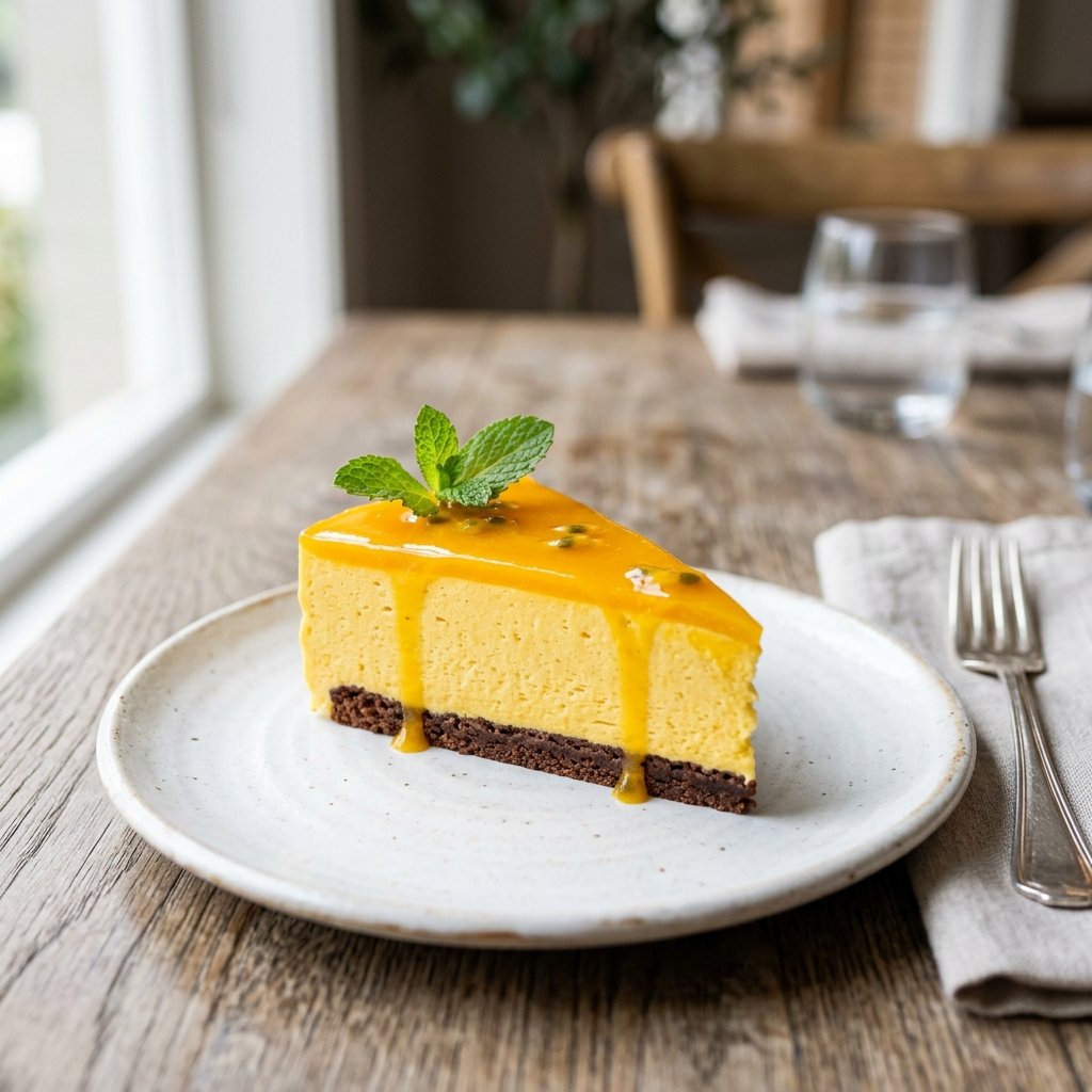 Mango Passionfruit Mousse Pastry